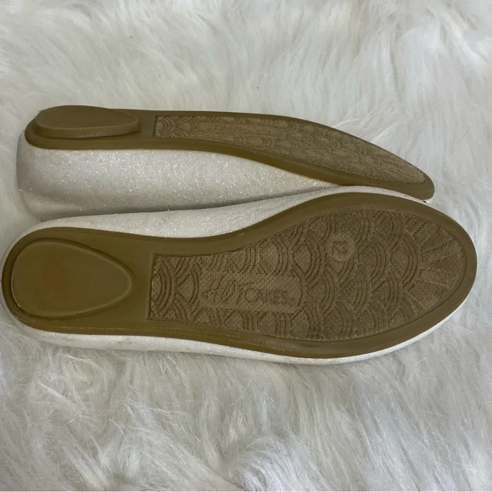 Hot Cakes Girls Size 12 Glitter Shoes Slip‎ On